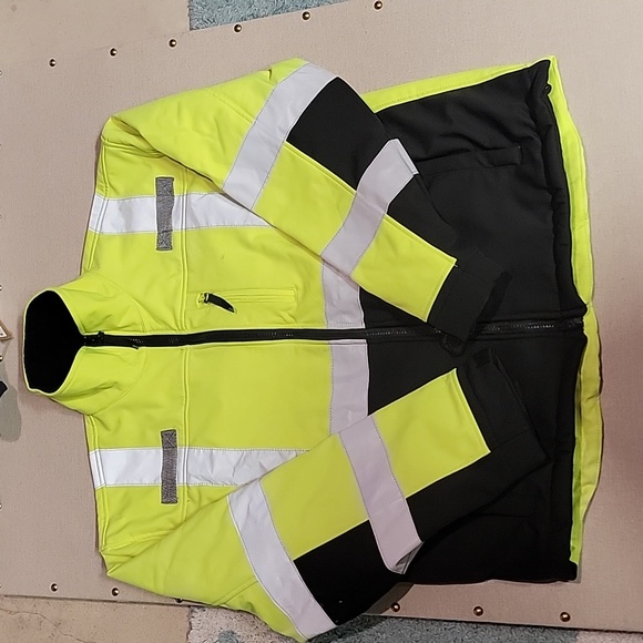Jackets & Coats Body Guard Safety Gear Reflective Work Jacket High